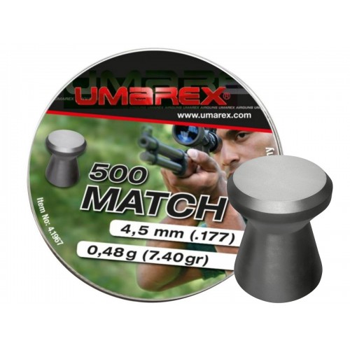 Diabolo Umarex Match 4,5mm 500ks