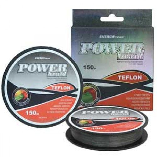 ENERGOTEAM PLETENÁ ŠNÚRA POWER BRAID TEFLON